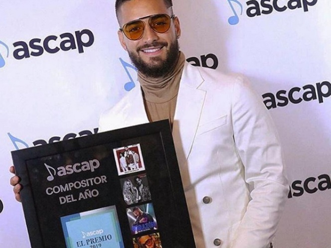 Maluma recibe premio ASCAP por Mejor Compositor del Año