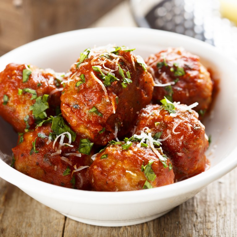 Albóndigas en salsa de tomate