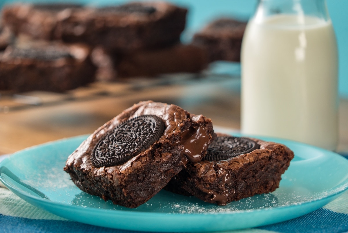 Brownies de Oreo