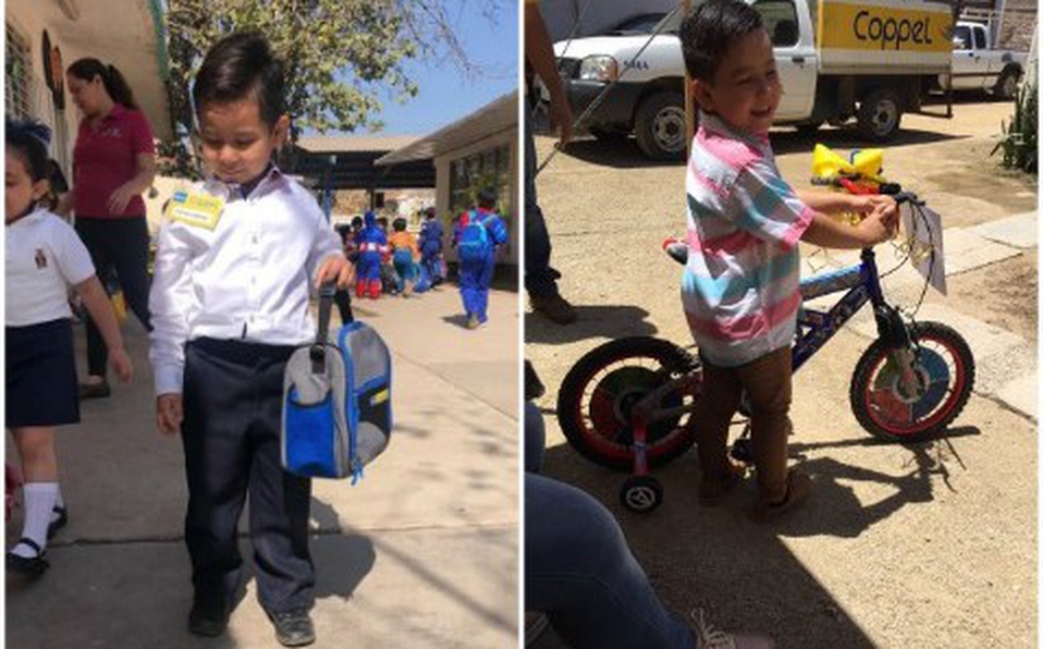 Niño se disfraza de gerente de tienda y conquista internet