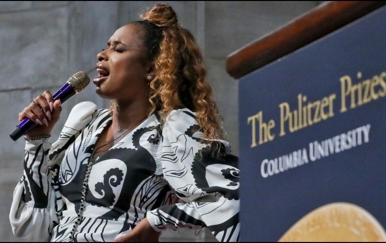 Jennifer Hudson honra a Aretha Franklin en los Pulitzer