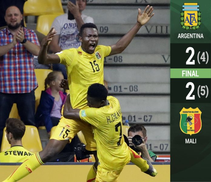 Mali da la campanada y elimina a Argentina del Mundial Sub 20