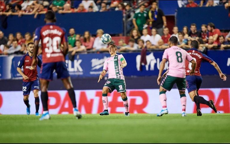 Betis empata sin goles ante Osasuna