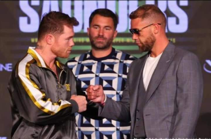 Canelo Álvarez dice que Pelear con Saunders es como un día en la Oficina