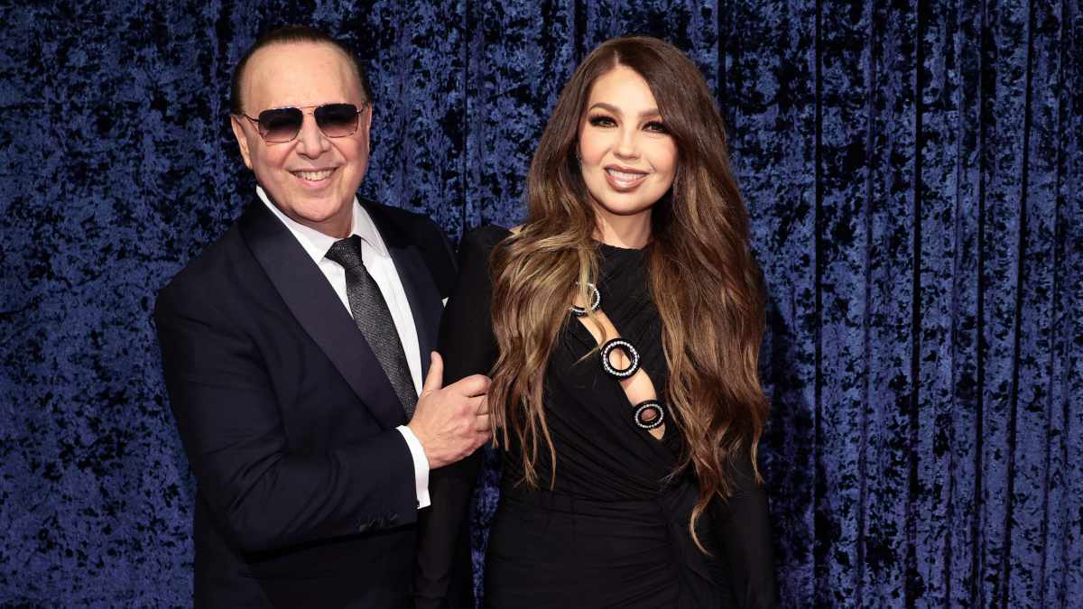 ¿Thalía y Tommy Mottola están separados?